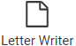 Letter Writer button